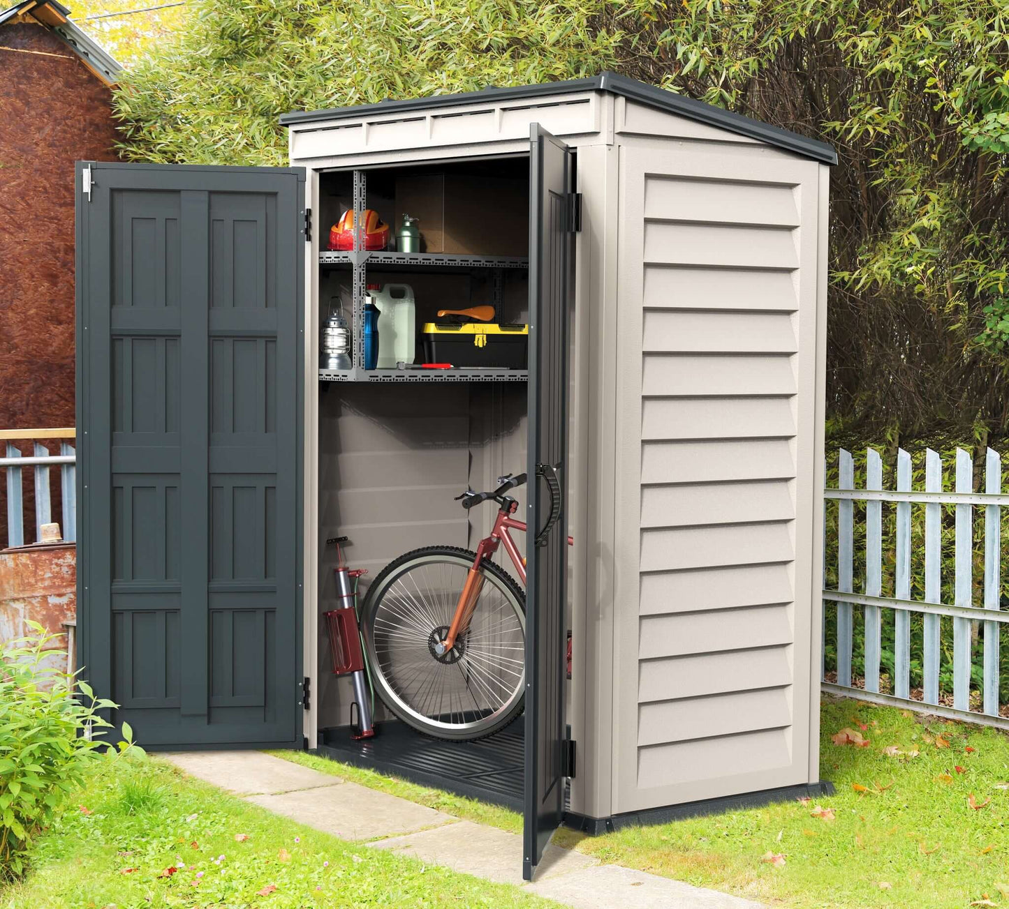 Duramax 5' x 3' YardMate Pent Plus with Floor 05325