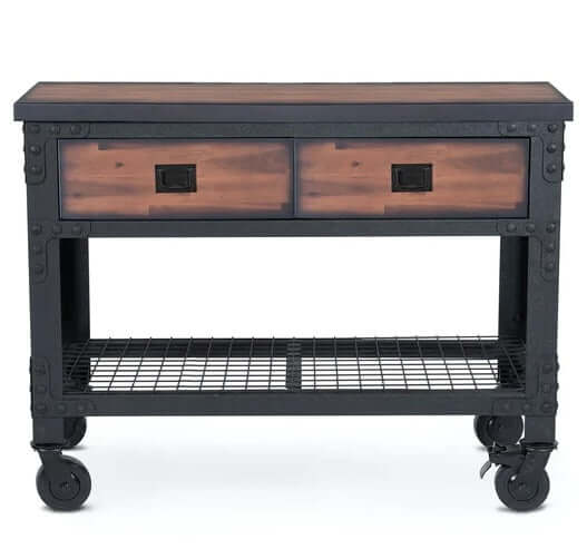 Duramax 5-Piece Garage Storage Combo Set with Workbench, Tool Chest and Wall Cabinets