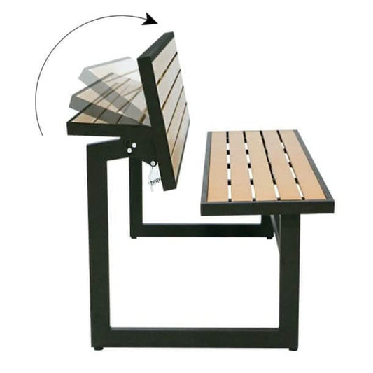 Duramax Ashton Convertible Table / Bench 68070 adjustable back rest