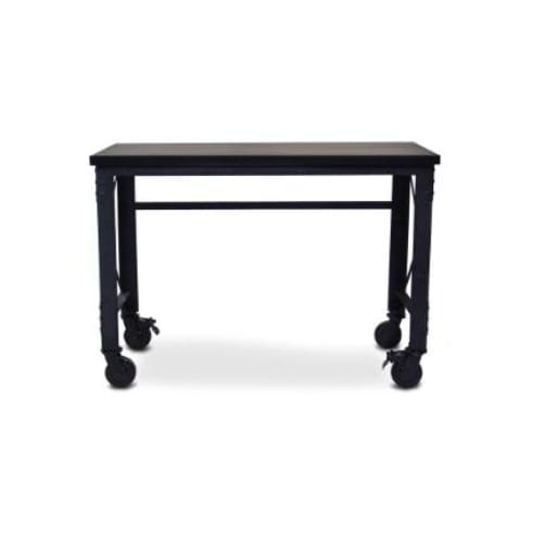 Duramax L52" x D24" x H37" Rolling Worktable No Drawers 68022 front angle