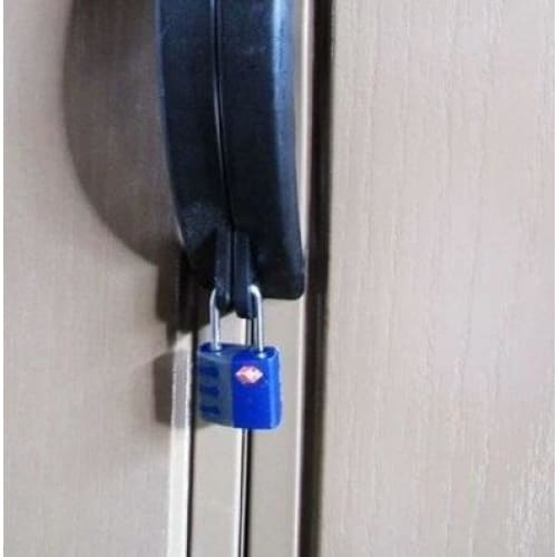 Duramax TSA Lightweight Padlock w/key (colors vary) 08907 - Combination lock