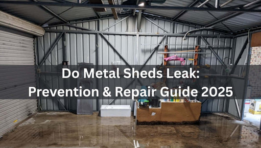 Do Metal Sheds Leak: The Complete Prevention and Repair Guide for 2025