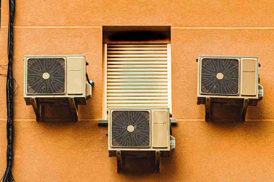 How to Install an Air Conditioner in a Metal Building View Outside