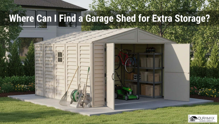 Where Can I Find a Garage Shed for Extra Storage? Blog