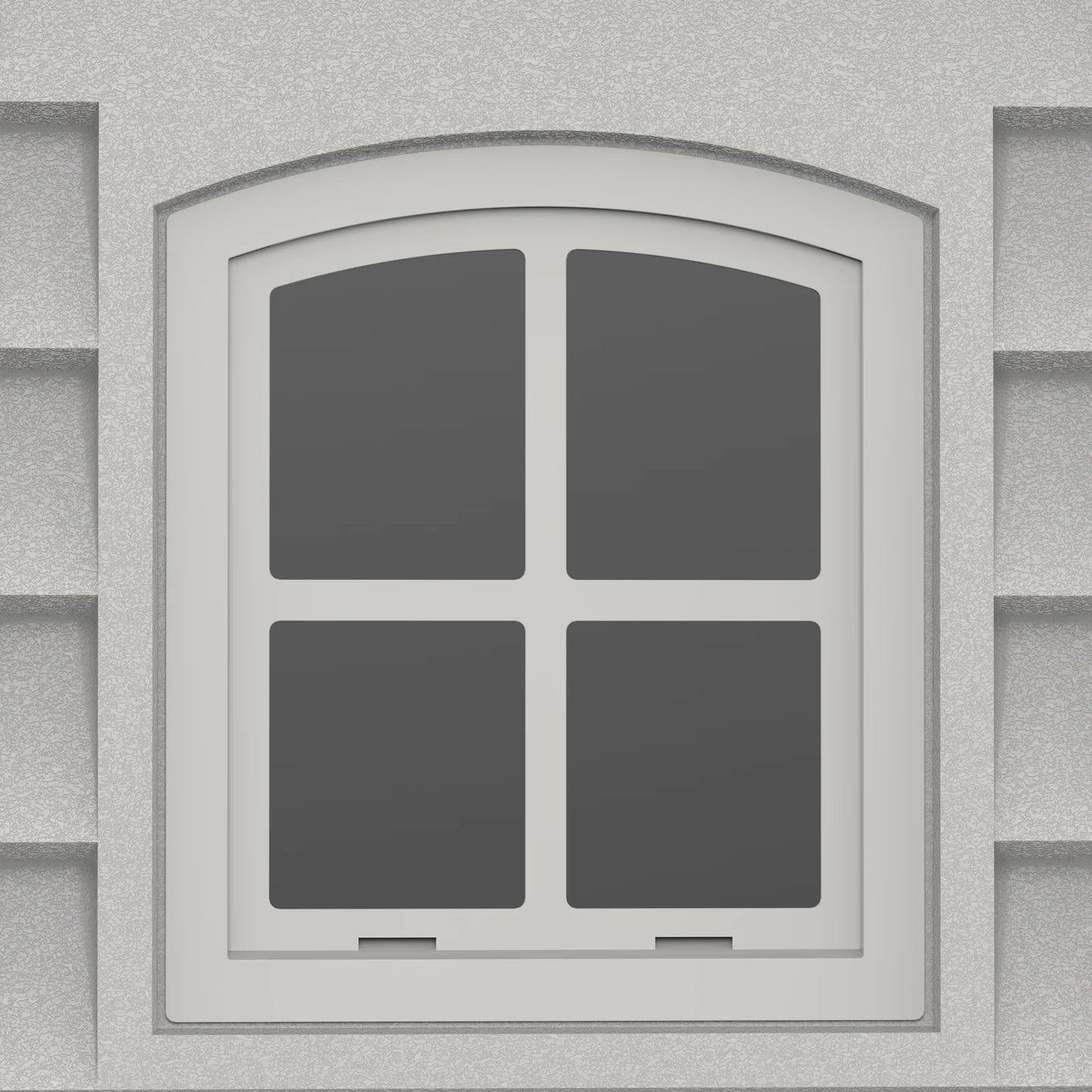 Duramax RidgeLine 10.5x8 vinyl storage shed 10114 fixed window detail