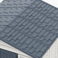 Duramax RidgeLine 10.5x10.5 vinyl storage shed 10124 Dark Grey shingle-style roof detail