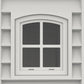 Duramax RidgeLine 10.5x10.5 vinyl storage shed 10124 fixed window detail