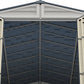 Duramax RidgeLine 10.5x13 vinyl storage shed 10134 roof support detail