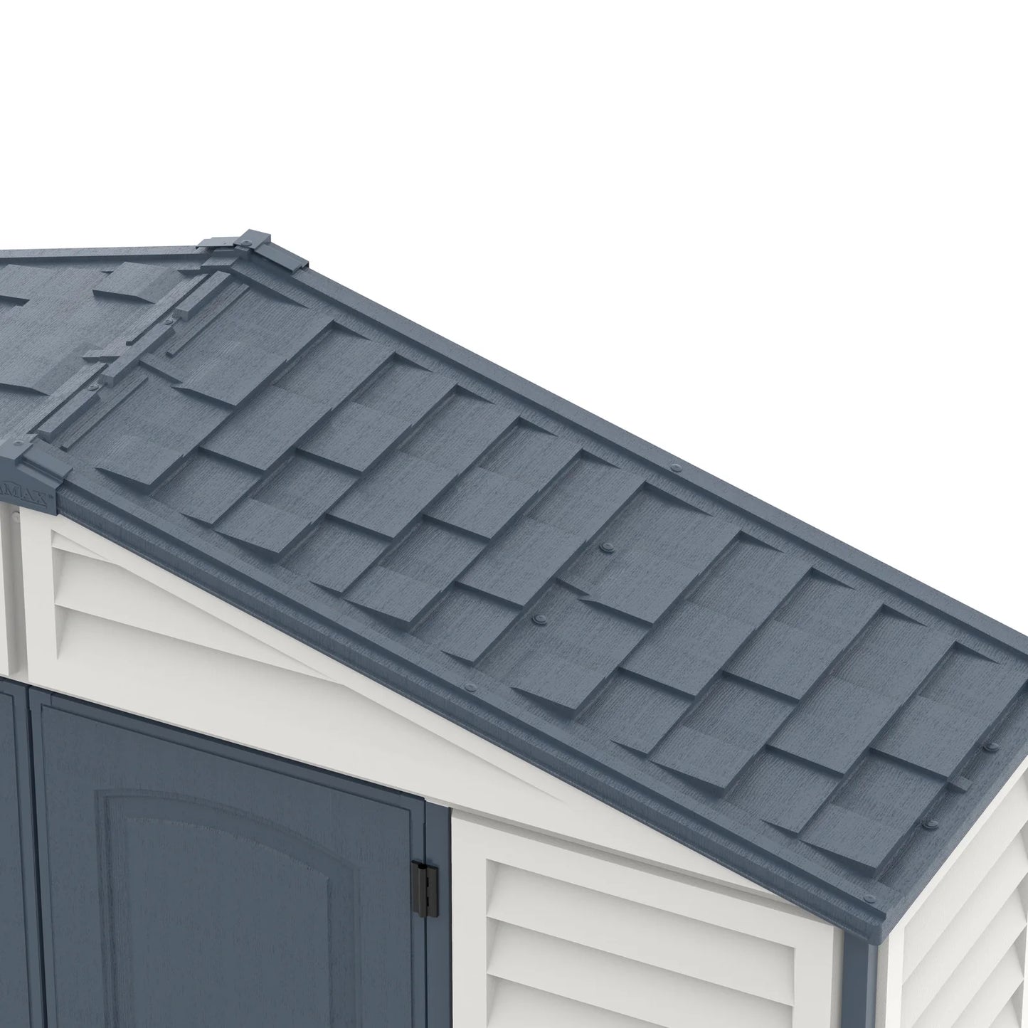 Duramax Ridgeline 10.5x3 Narrow Vinyl Storage Shed 10103