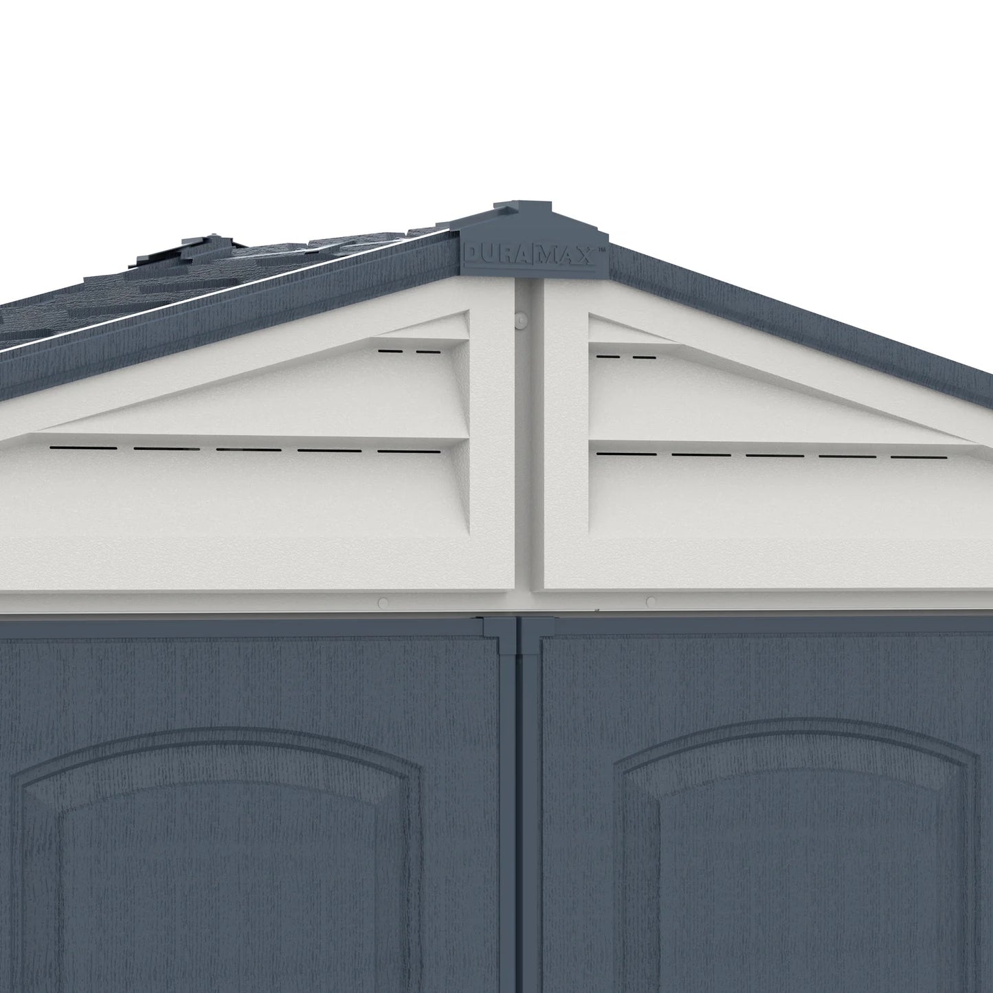 Duramax Ridgeline 10.5x3 Narrow Vinyl Storage Shed 10103