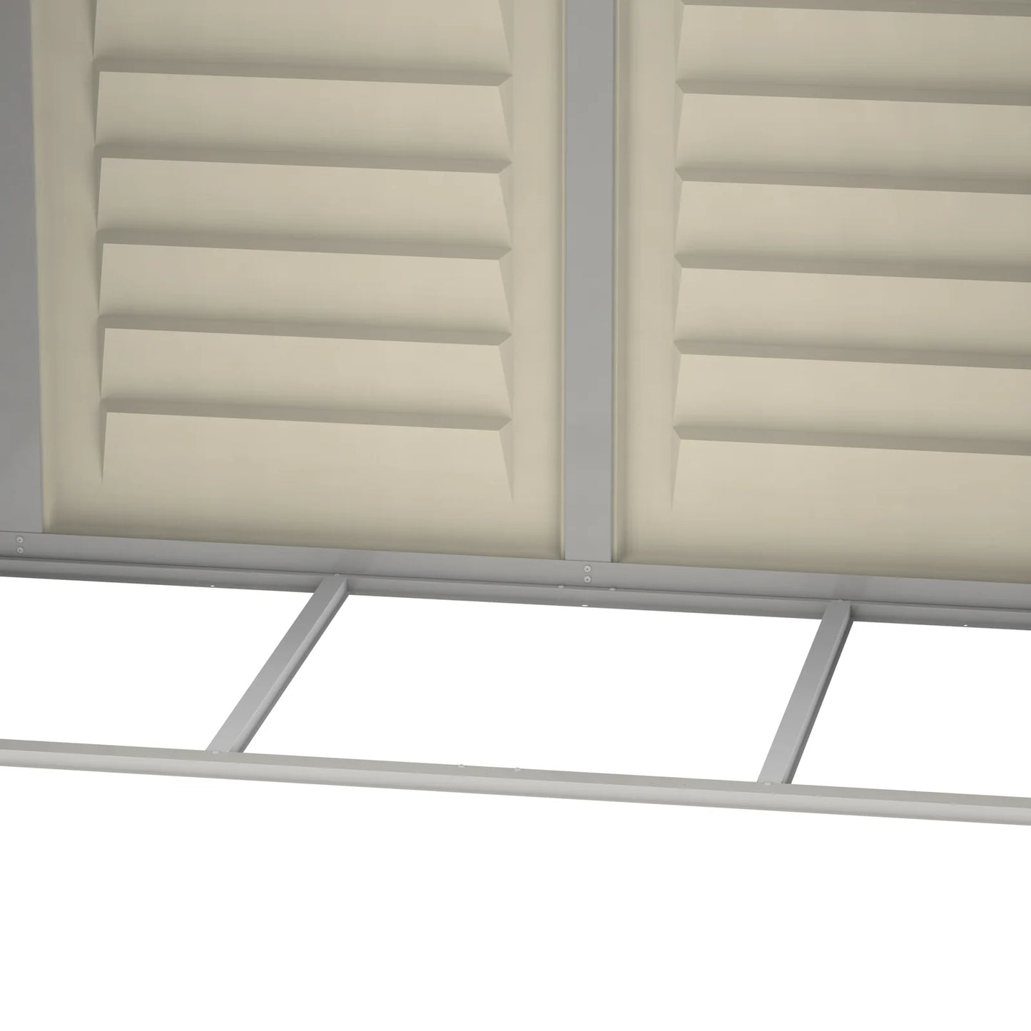 Duramax Ridgeline 10.5x3 Narrow Vinyl Storage Shed 10103