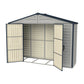 Duramax Ridgeline 10.5x3 Narrow Vinyl Storage Shed 10103