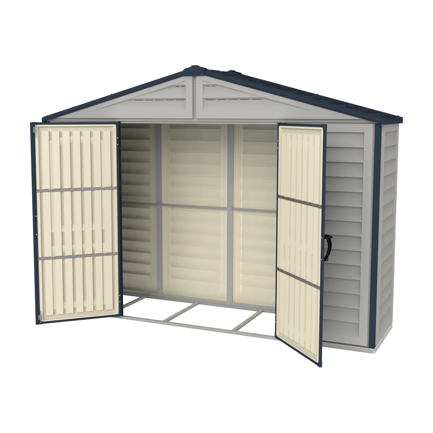 Duramax Ridgeline 10.5x3 Narrow Vinyl Storage Shed 10103