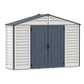 Duramax Ridgeline 10.5x3 Narrow Vinyl Storage Shed 10103