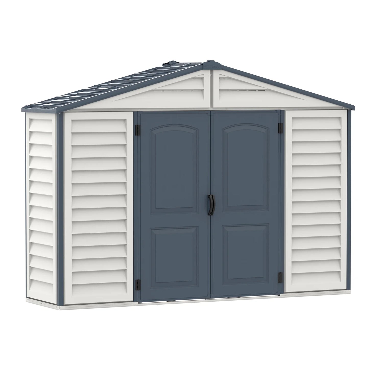 Duramax Ridgeline 10.5x3 Narrow Vinyl Storage Shed 10103