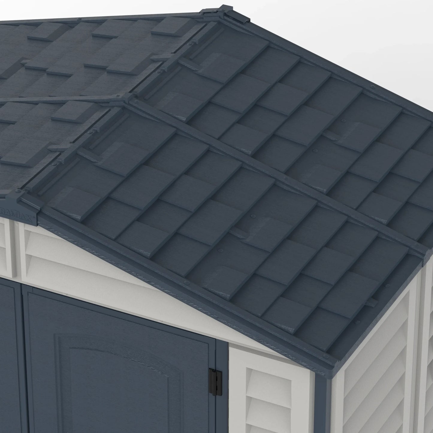 Duramax Ridgeline 8x6 Vinyl Storage Shed 10086