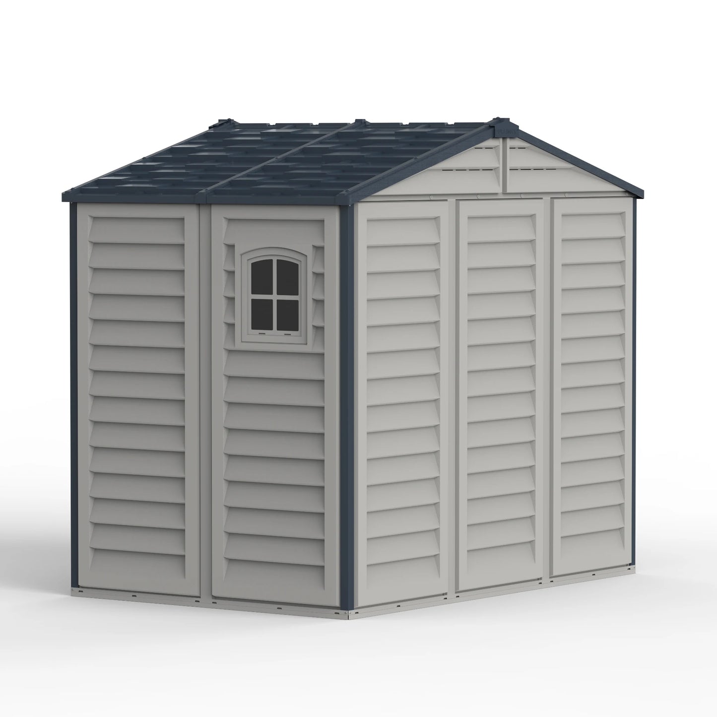 Duramax Ridgeline 8x6 Vinyl Storage Shed 10086