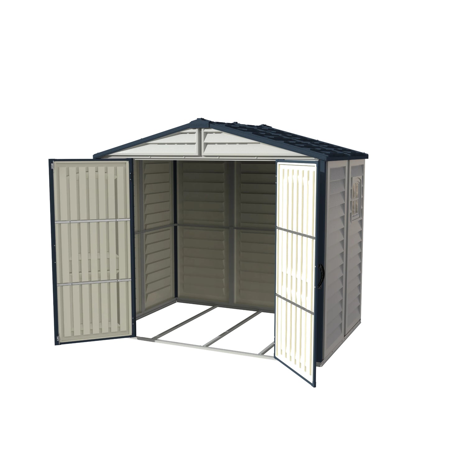 Duramax Ridgeline 8x6 Vinyl Storage Shed 10086