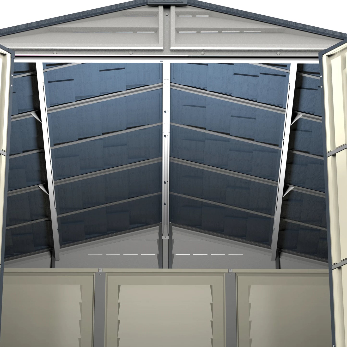 DuraMax RidgeLine 8x8 Vinyl Storage Shed 10088