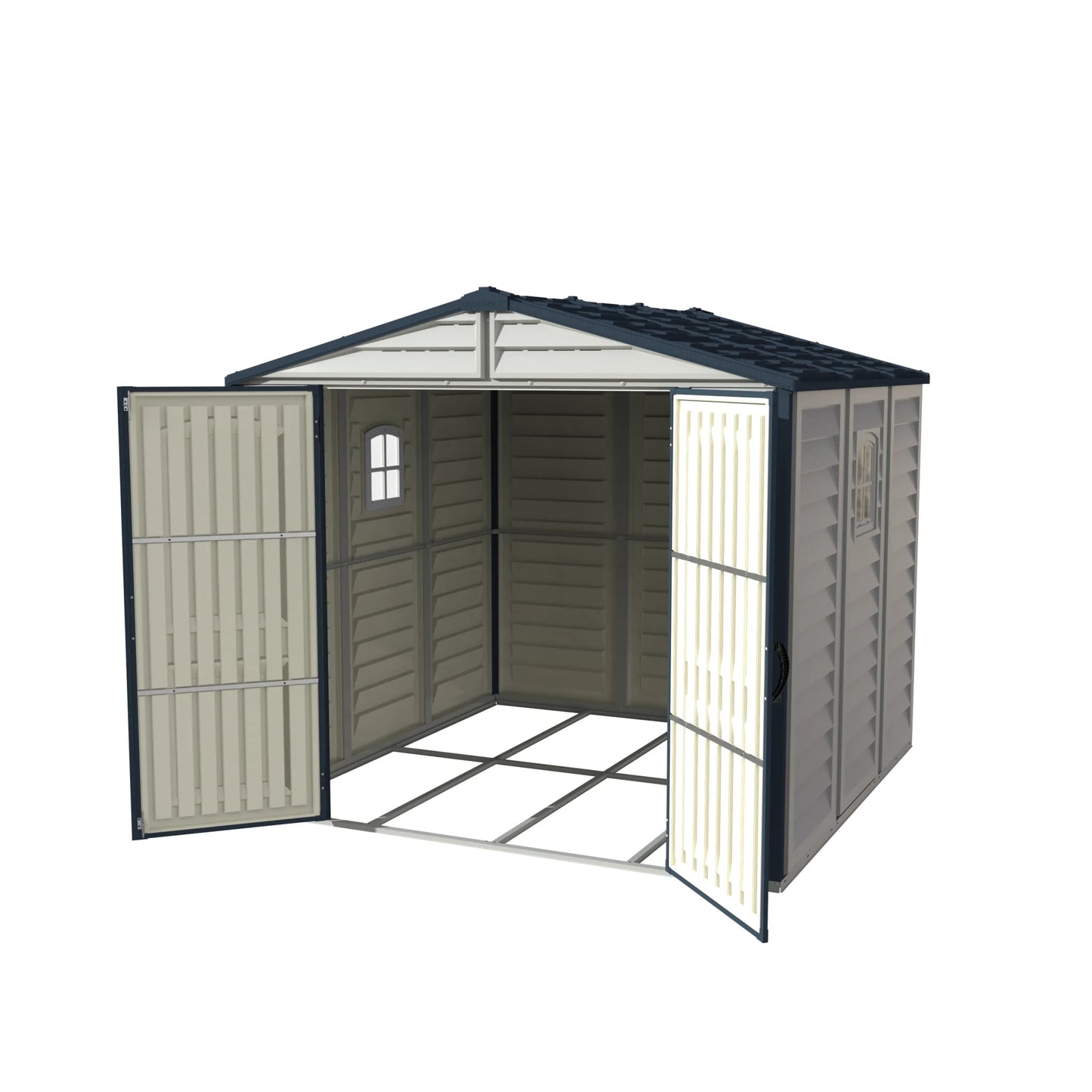 DuraMax RidgeLine 8x8 Vinyl Storage Shed 10088