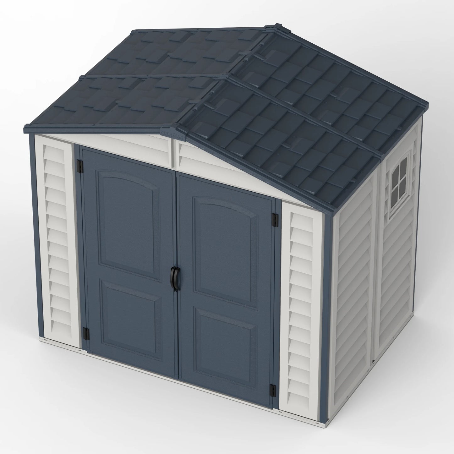 Duramax Ridgeline 8x6 Vinyl Storage Shed 10086
