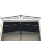 Duramax Ridgeline 10.5x3 Narrow Vinyl Storage Shed 10103
