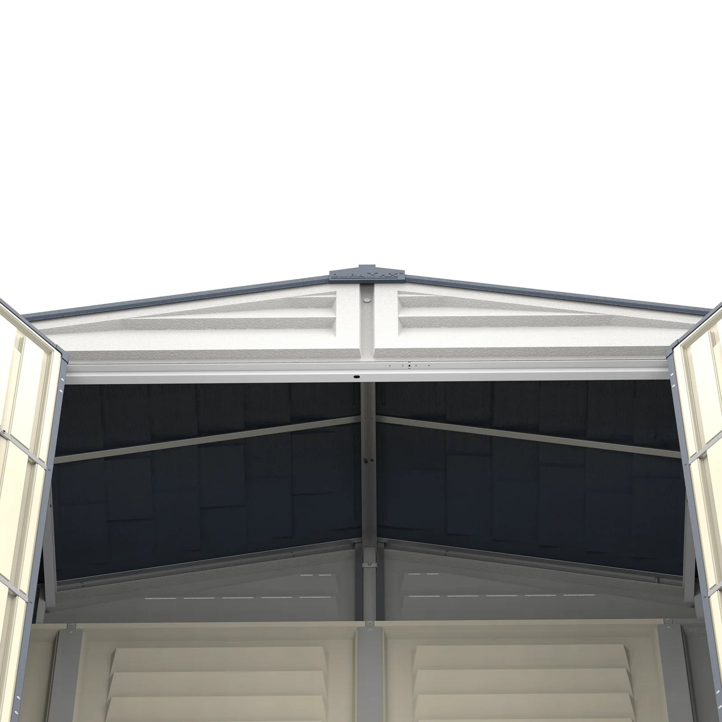 Duramax Ridgeline 10.5x3 Narrow Vinyl Storage Shed 10103