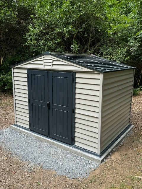 Duramax 10.5' x 8' Storemax Plus Vinyl Shed Kit with Floor 30225