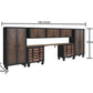 Duramax 8-Piece Garage Storage Combo Set w/ dimensions