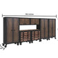 Duramax 10-Piece Garage Storage Combo Set with Tool Chests, Wall Cabinets and Free Standing Cabinets