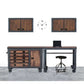 Duramax 4-Piece Garage Storage Combo Set with Tool Chest, Industrial Desk and 2 Wall Cabinets
