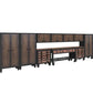 Duramax 11-Piece Garage Storage Combo Set with Workbench, Tool Chests, Wall Cabinets and Free Standing Cabinets