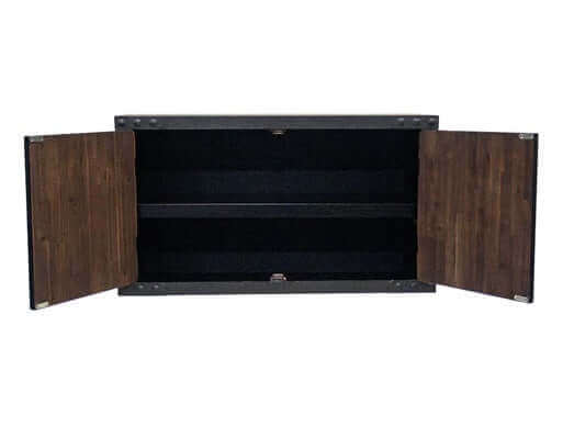 Duramax 5-Piece Garage Storage Combo Set w/ Wall Cabinets doors open
