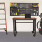 Duramax L46" x D24" x H37" Rolling Worktable No Drawers 68023 lifestyle ppic in garage