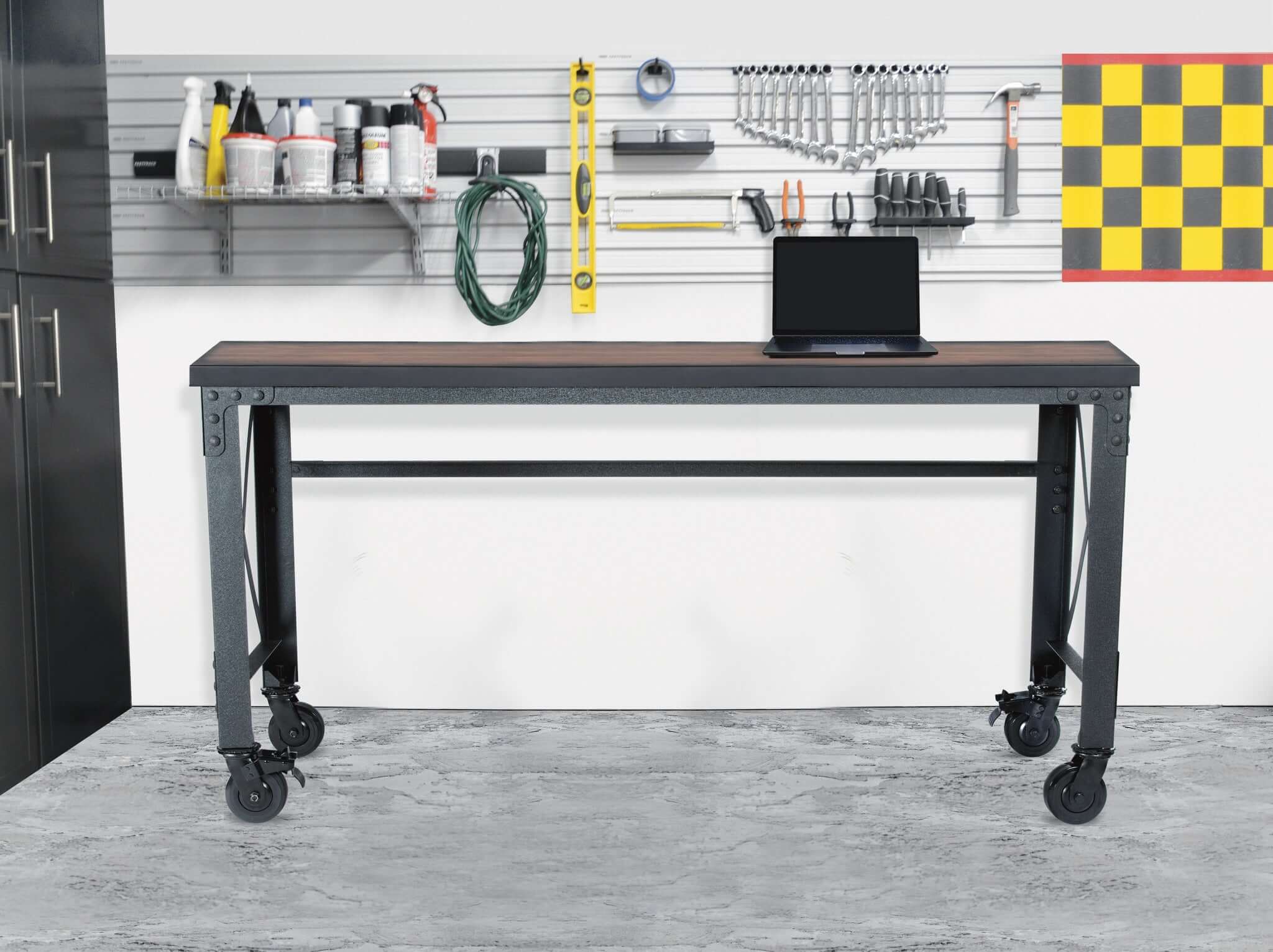 Duramax L72" x D24" x H37" Rolling Worktable No Drawers 68020