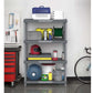 Duramax Shelving Rack 4 Tier Gray 86501