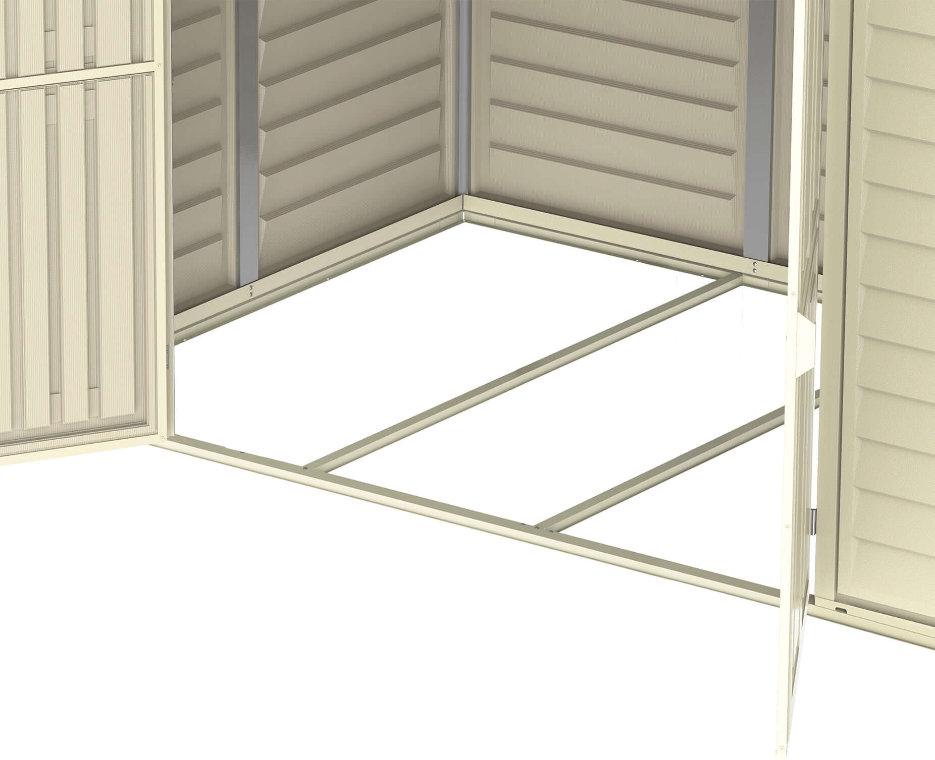 Duramax 8' x 8' DuraMate Shed with Foundation Kit 00384