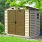 Duramax 8' x 6' StoreAll Vinyl Shed with Foundation 30115