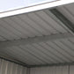 Duramax 8x6 Top Pent Roof w/ Skylight - Light Gray 20552