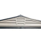 Duramax 10.5' x 8' Storemax Plus Vinyl Shed Kit with Floor 30225 roof vent view
