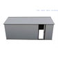 Duramax 12 x 26 Imperial Metal Garage Off White Brown 55131 - Imperial Metal Garage