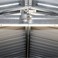 Duramax 12x20 Imperial Metal Garage Dark Gray w/ White Trim 50951 - Imperial Metal Garage