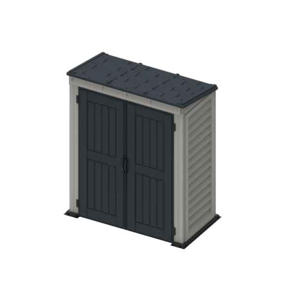 Duramax 5 x 3 YardMate Pent Plus with Floor 05325 - YardMate Pent Sheds