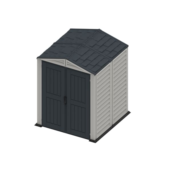 Duramax 5 x 5 YardMate Pent Plus 35525 - YardMate Pent Sheds sloped roof view from above