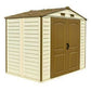 Duramax 8 x 6 StoreAll Vinyl Shed with Foundation 30115 - StoreAll Vinyl Shed