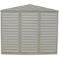 Duramax 8 x 8 DuraMate Shed with Foundation Kit 00384 - DuraMate Shed
