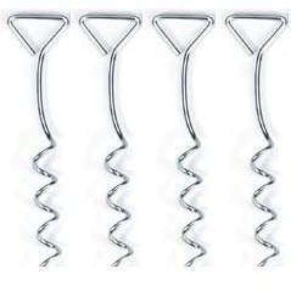 Duramax Anchor Kit 4 per pack Vinyl Shed Accessory 08781 - Skylight for Vinyl Sheds