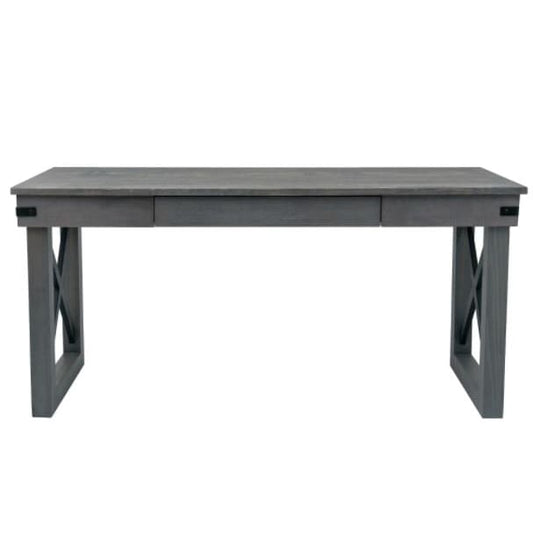 Duramax Felix 62" Wood Desk with Drawer 68041 front