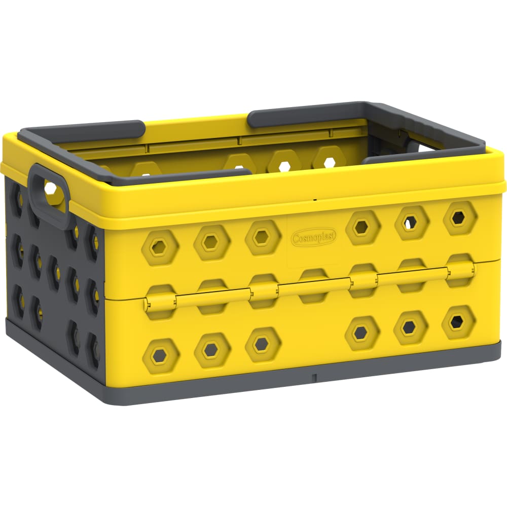 Duramax Foldable Basket Yellow w/Gray 86201