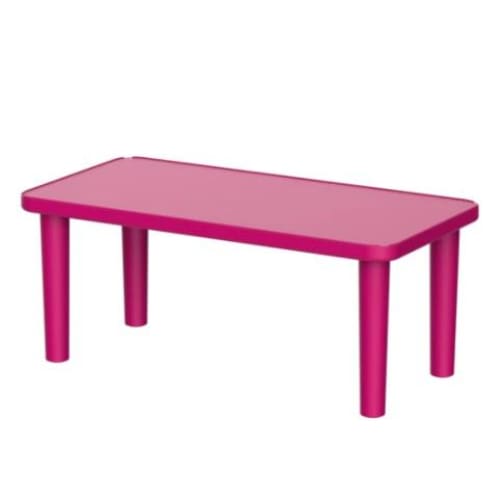 Duramax Kindergarten Table - Rectangle Pink 86810